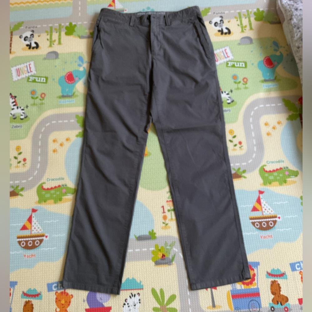 banana Republic aiden summer chino men’s pants lightweight gray size 30x30